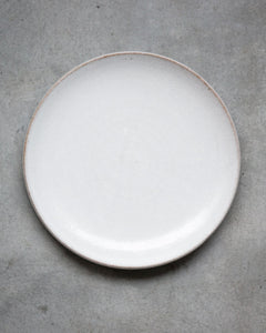 Assiette plate HARU - 25 - Blanc